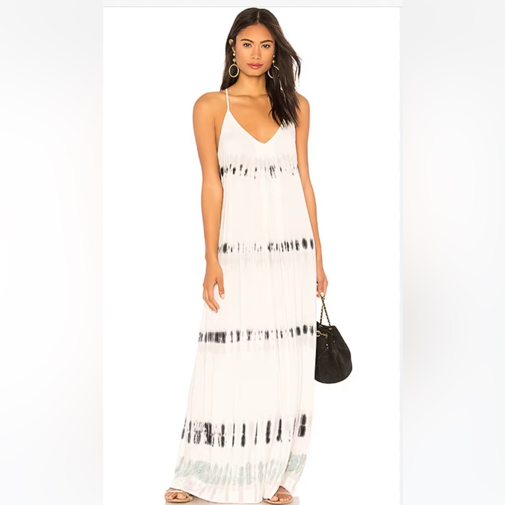 Michael Stars Maxi Dress in Chalk Confetti L